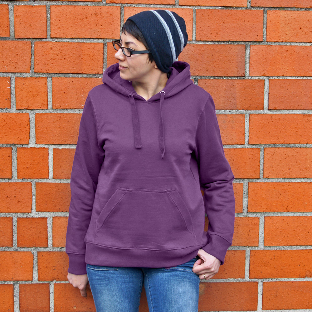 Frauen Hoody Unbedruckt Frauen Hoody Unbedruckt