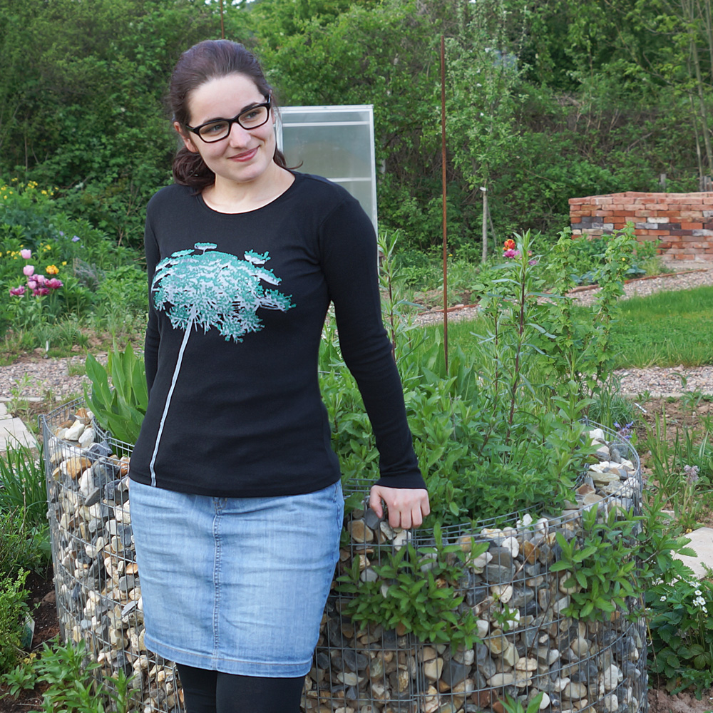 Frauen Longsleeve Wilde Möhre Frauen Longsleeve Wilde Möhre