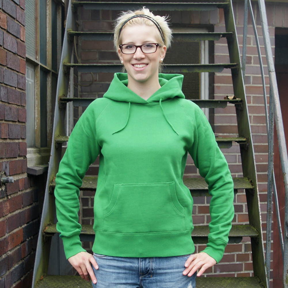 KellyGreen Frauen Hoody Unbedruckt