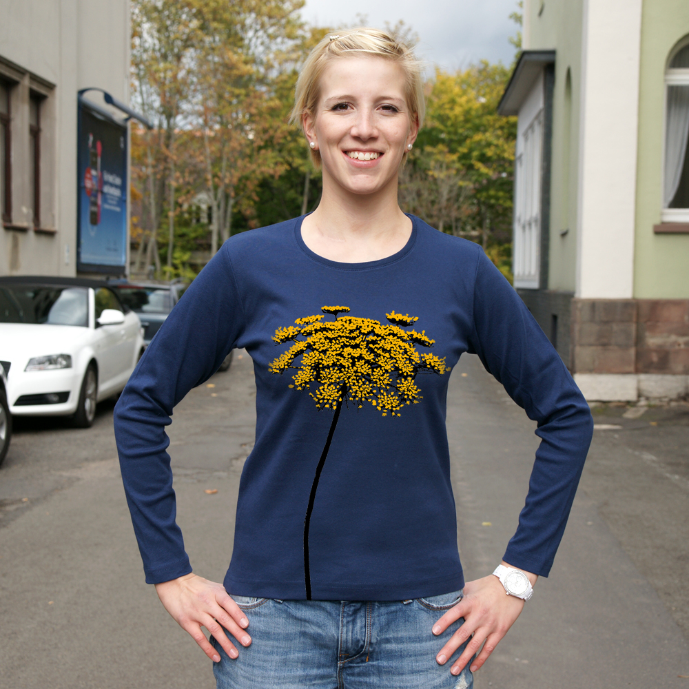 Frauen Longsleeve Wilde Möhre Frauen Longsleeve Wilde Möhre