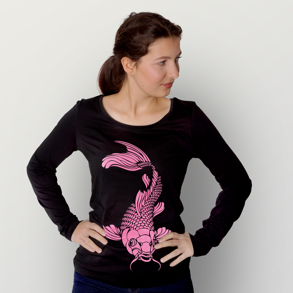 Frauen Longsleeve Koi03 Frauen Longsleeve Koi03