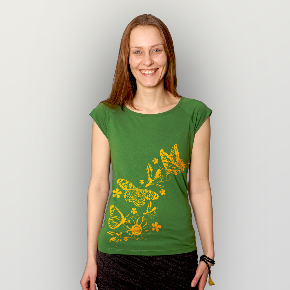 Frauen T-Shirt Frühlingsboten Frauen T-Shirt Frühlingsboten