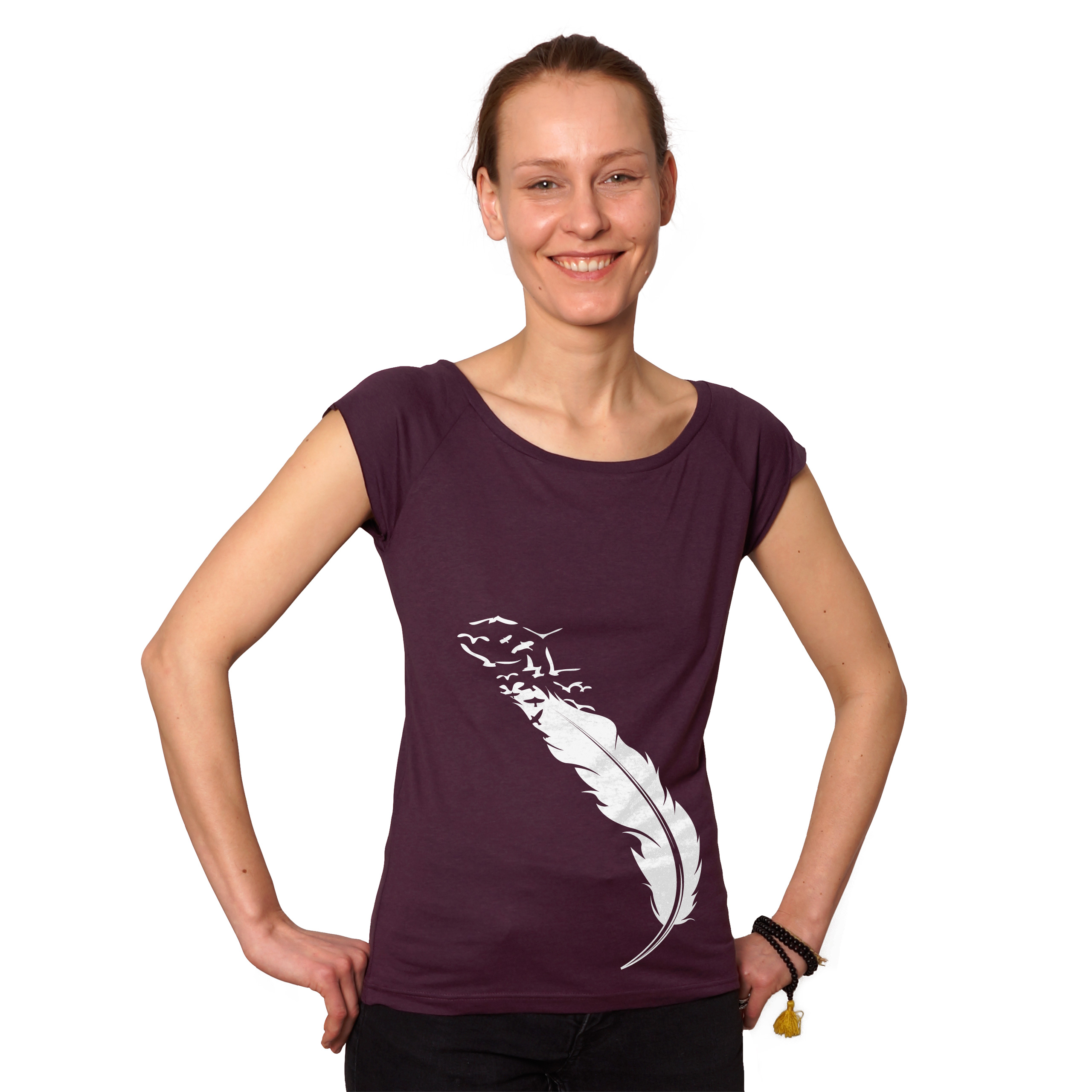Frauen T-Shirt Zugvögel Frauen T-Shirt Zugvögel