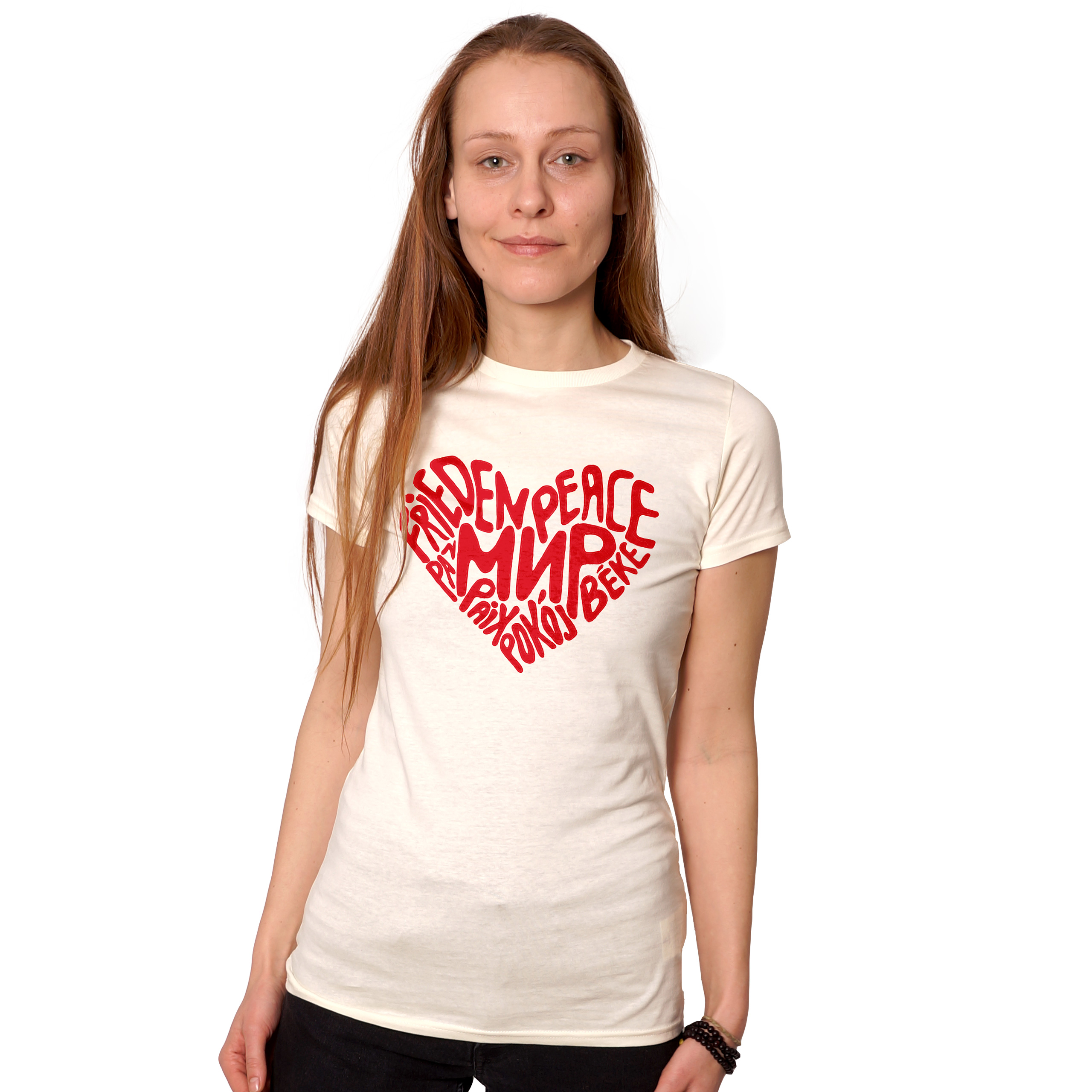 Frauen T-Shirt Frieden Frauen T-Shirt Frieden