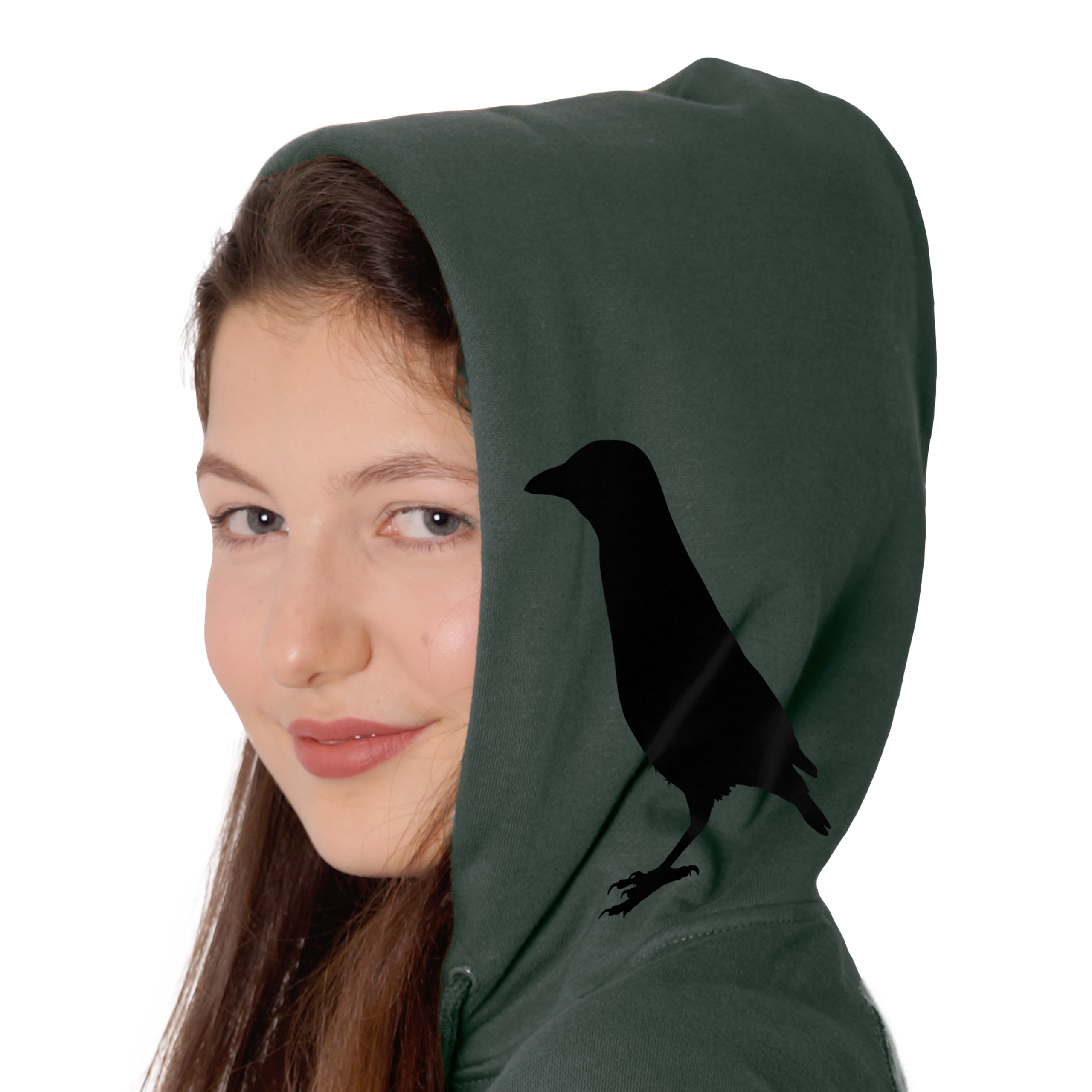Frauen Zip-Hoody Rabenflüsterer Frauen Zip-Hoody Rabenflüsterer