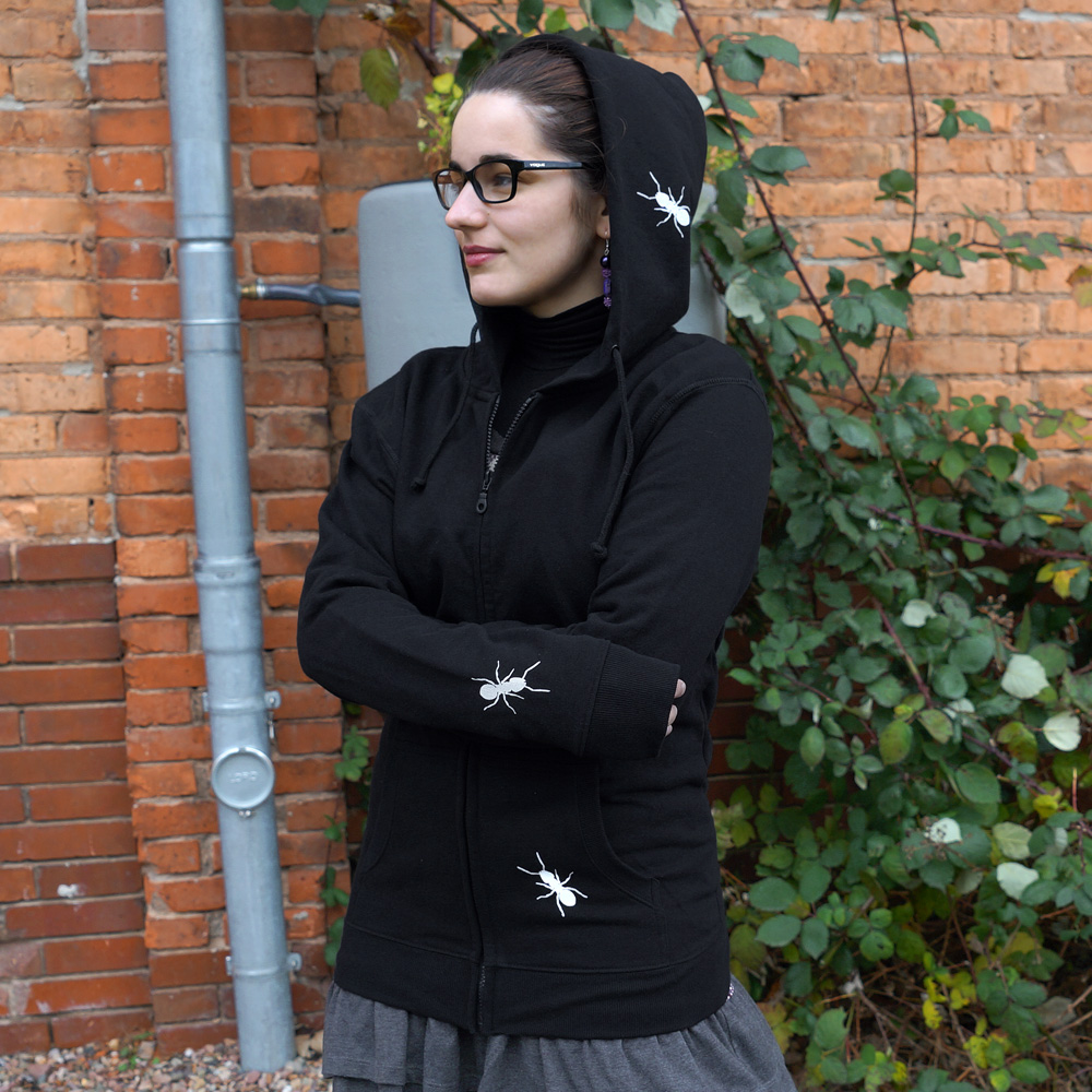 Frauen Zip-Hoody Ameisen Frauen Zip-Hoody Ameisen