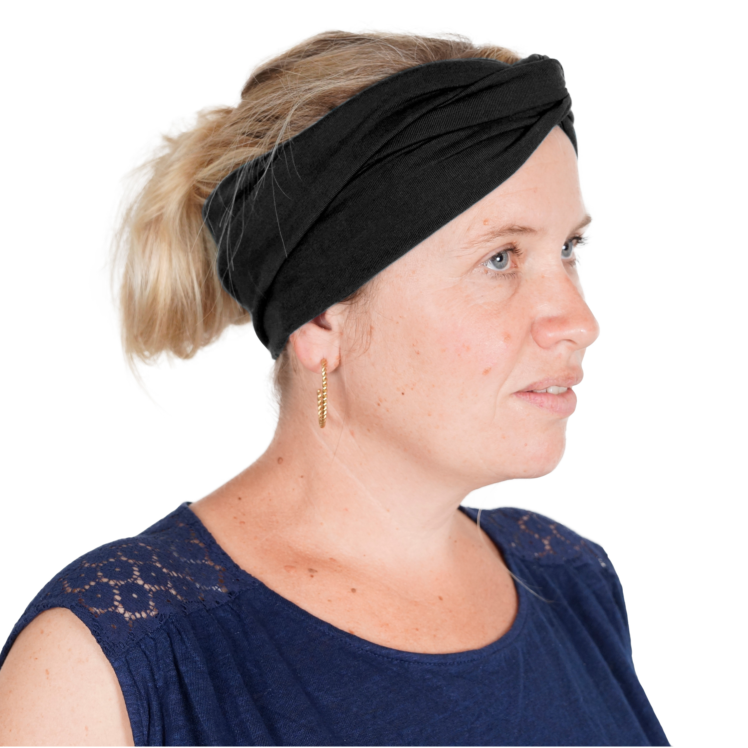 Stirnband Twist-Knoten Erwachsene Stirnband Twist-Knoten Erwachsene