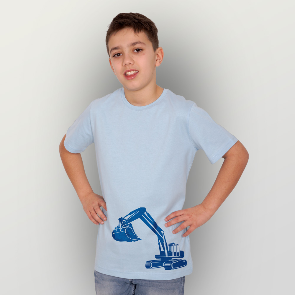 Kinder T-Shirt Bagger | HANDGEDRUCKT - Mode und mehr in Bio und Fair