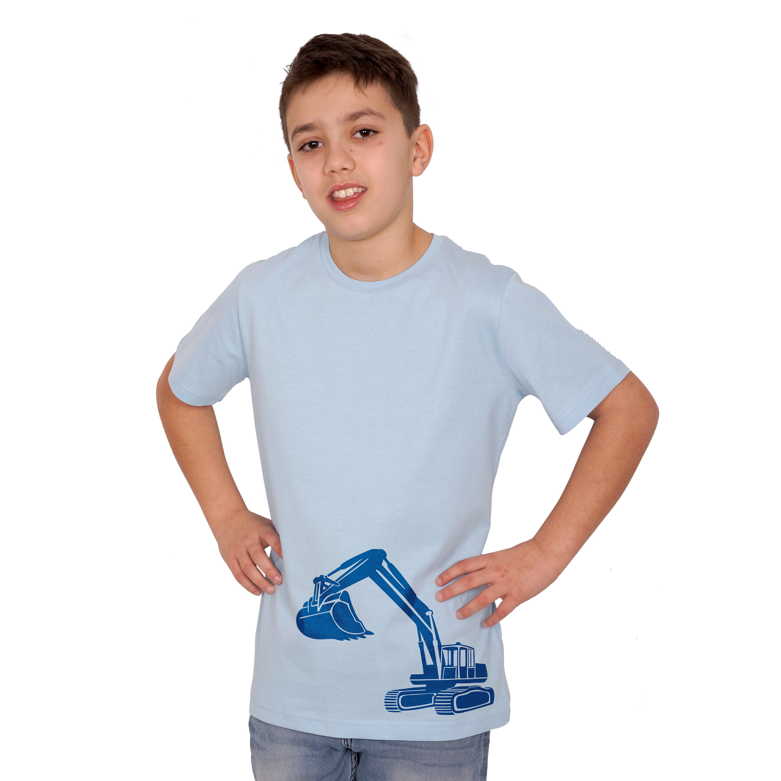 Kinder T-Shirt Bagger Mode Bio | in und - Fair mehr HANDGEDRUCKT und