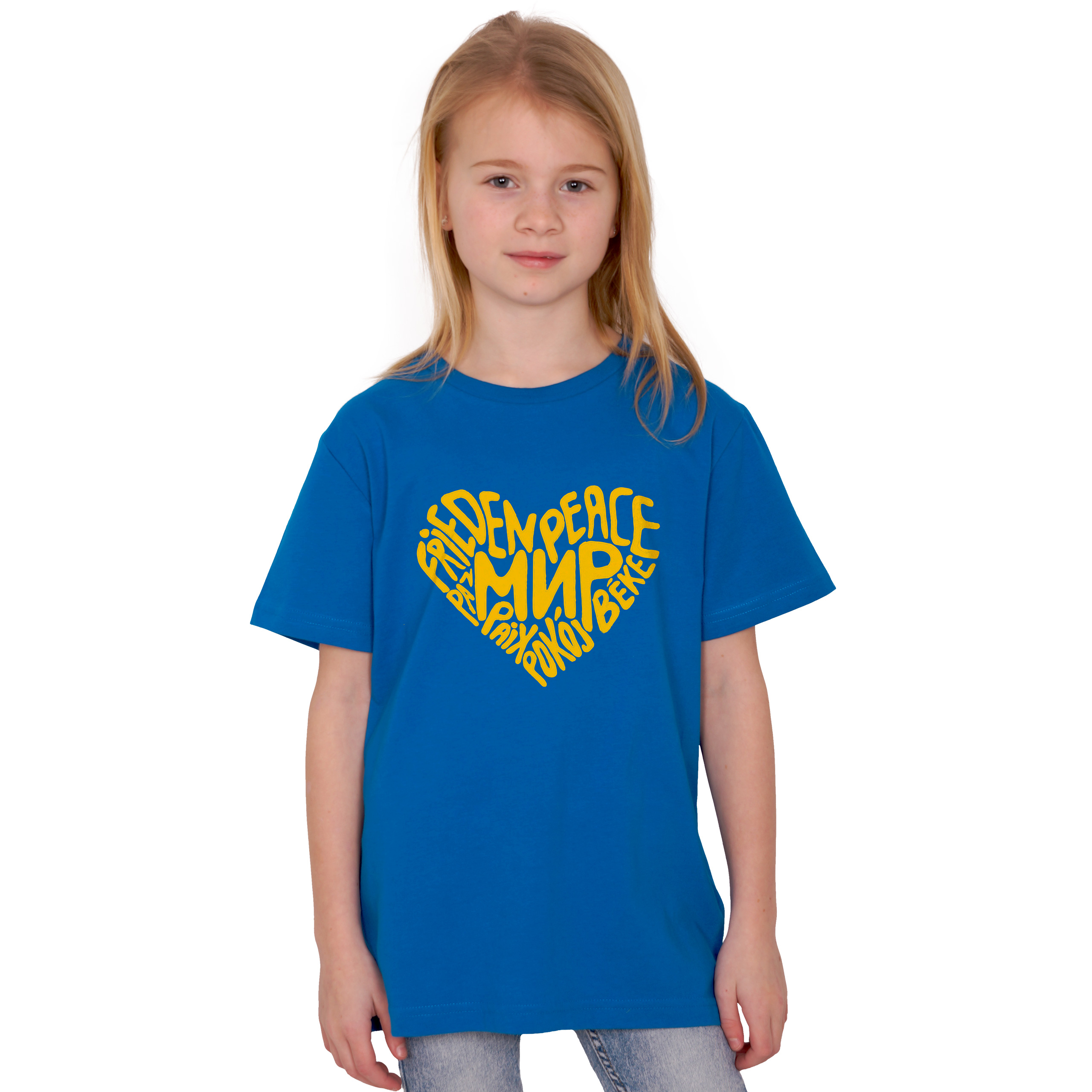 Kinder T-Shirt Frieden Kinder T-Shirt Frieden