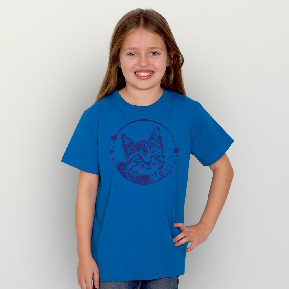 Kinder T-Shirt Katzenliebe Kinder T-Shirt Katzenliebe