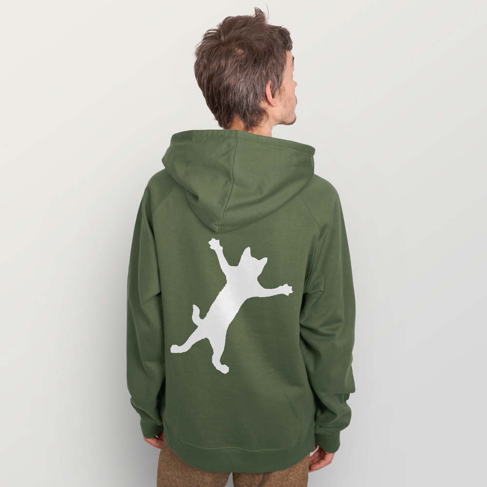 Männer Hoody Klammerkatze Männer Hoody Klammerkatze