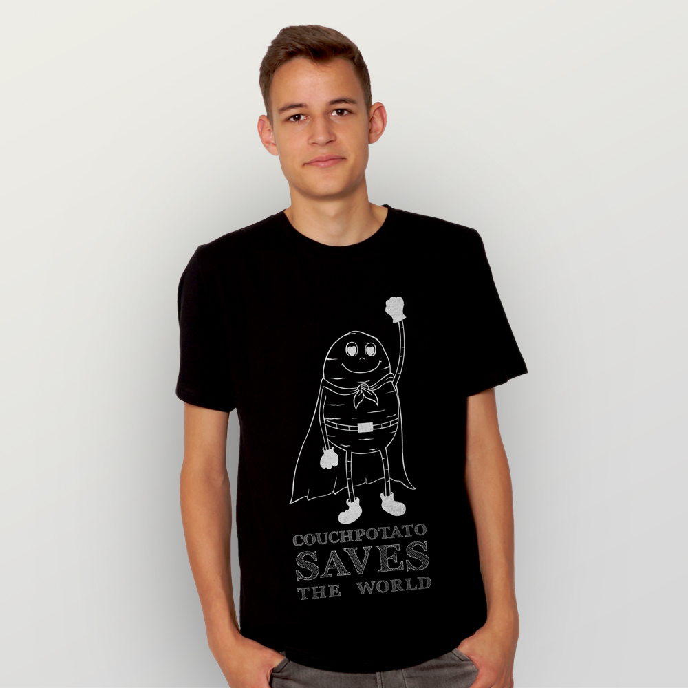 Männer T-Shirt Couchpotato Männer T-Shirt Couchpotato