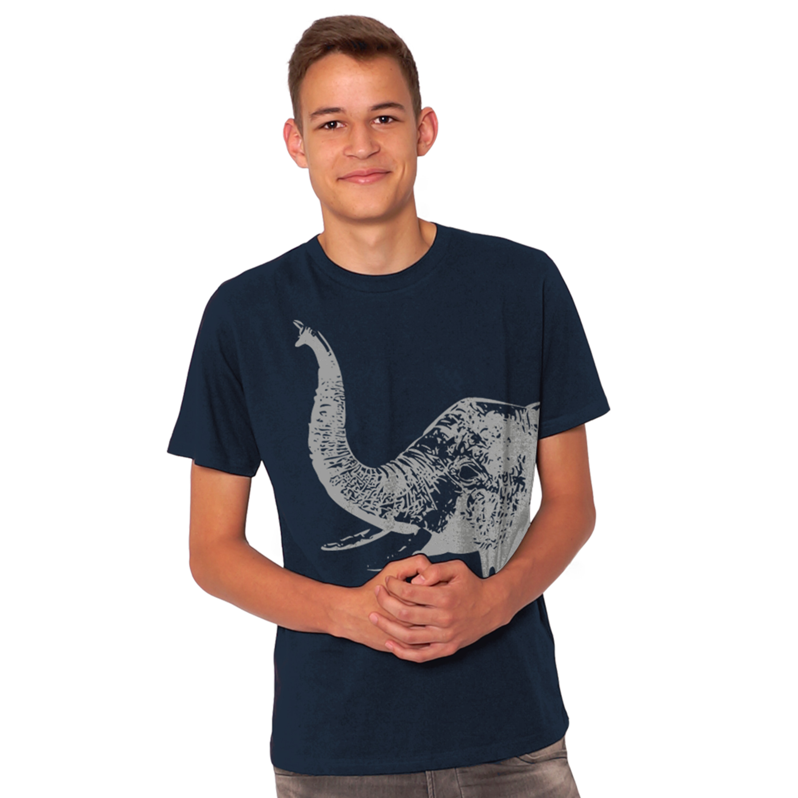 Männer T-Shirt Elefant Wolfgang Männer T-Shirt Elefant Wolfgang