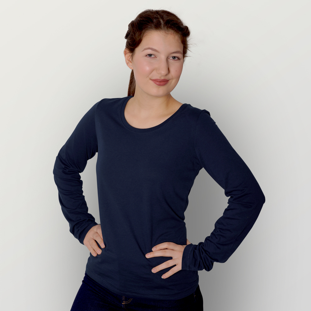 Frauen Longsleeve Unbedruckt Frauen Longsleeve Unbedruckt