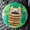 Button Mr. Cattiger