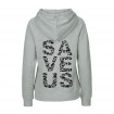 Frauen Hoody SAVE US hinten