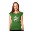 Frauen T-Shirt Peace Now