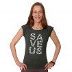 Frauen T-Shirt SAVE US vorne