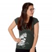 Frauen T-Shirt Landkärtchen