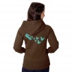 Frauen Zip-Hoody Butterfly01