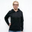 Frauen Zip-Hoody Unbedruckt