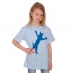 Kinder T-Shirt Klammerkatze