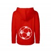 Kinder Zip Hoody Fußball