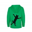 Kinder Zip Hoody Klammerkatze