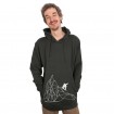 Männer Hoody Origami Piste