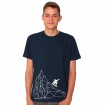 Männer T-Shirt Origamipiste