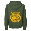 Männer Zip-Hoody Tiger