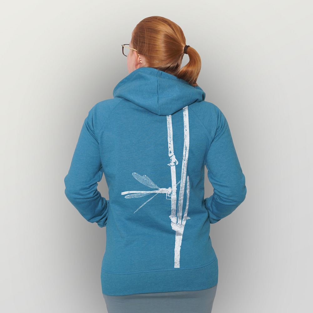 Unisex Zip-Hoody Frühe Adonislibelle Unisex Zip-Hoody Frühe Adonislibelle