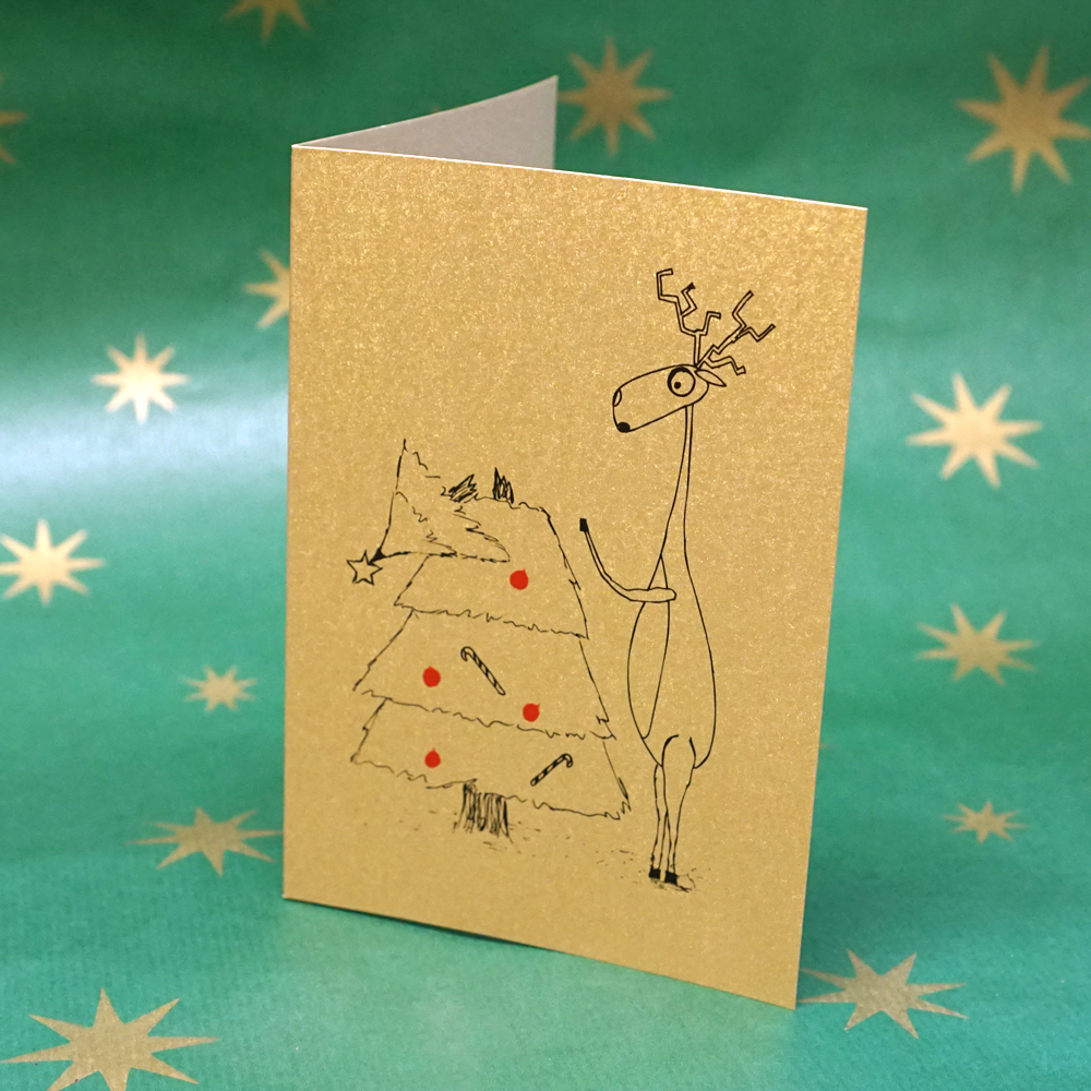 Weihnachtskarte Oh du Fröhliche ... Weihnachtskarte Oh du Fröhliche ...