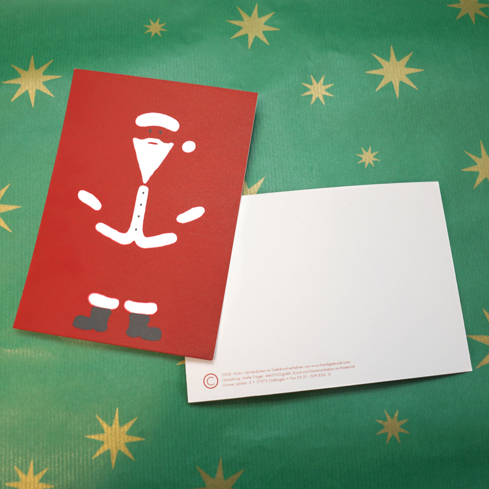 Weihnachtskarte Versteckchen Weihnachtskarte Versteckchen