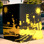 Moleskine von handgedruckt